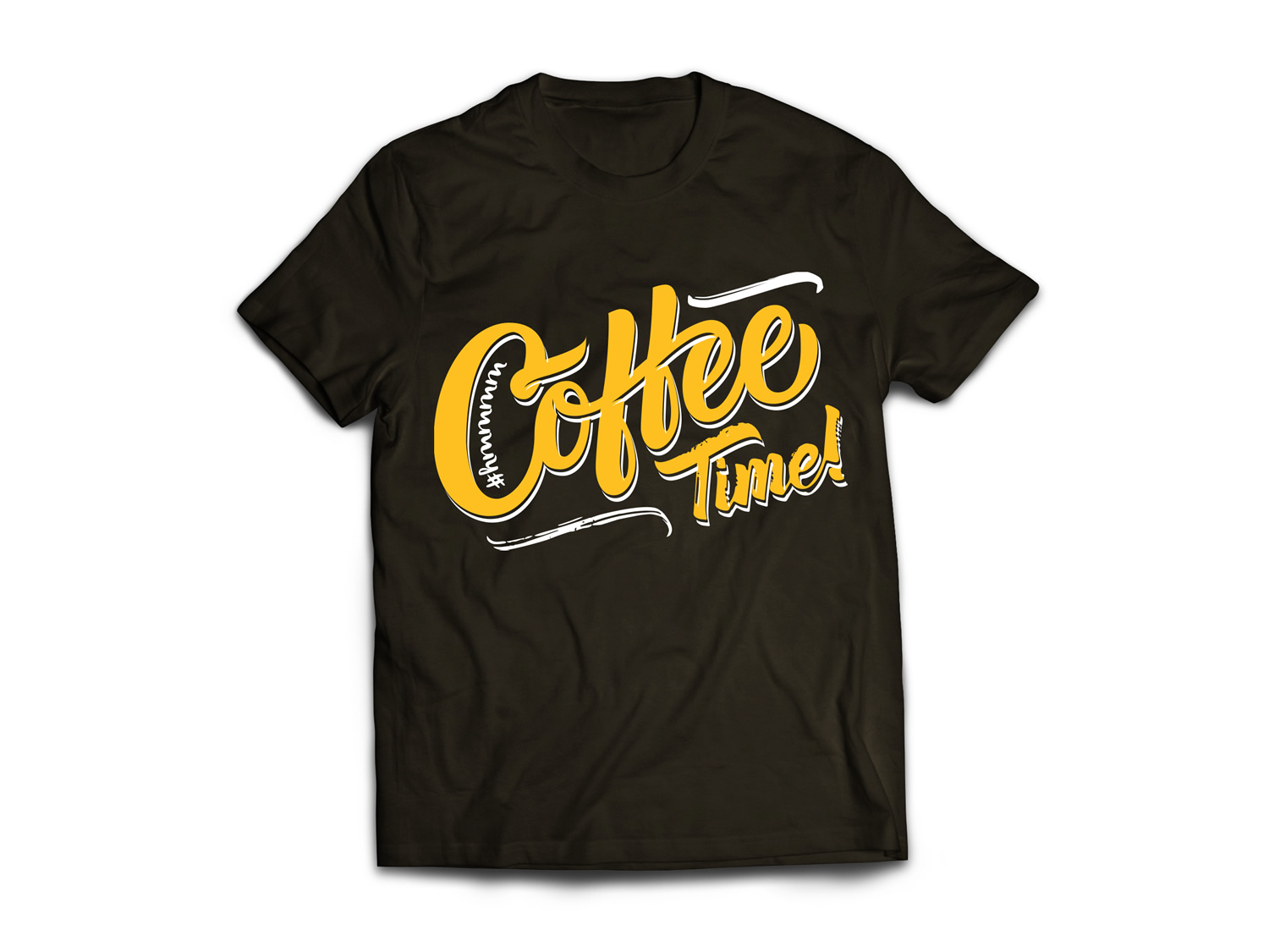 Camiseta marrom frente