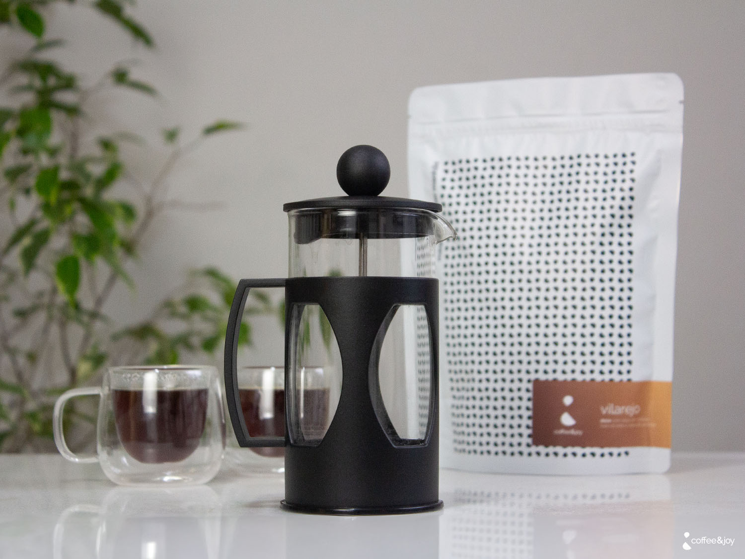 Coffeeandjoy kit coffee lover prensa francesa