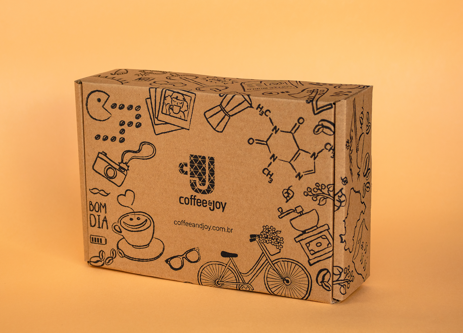 Coffeeandjoy caixa personalizada