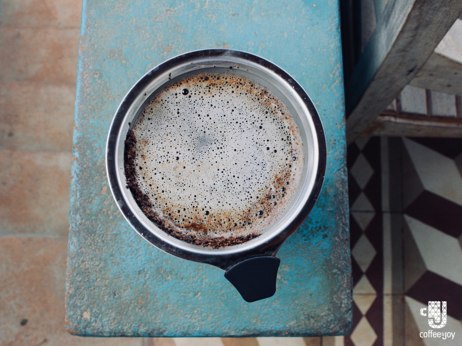 Coffeeandjoy como usar coador bialetti