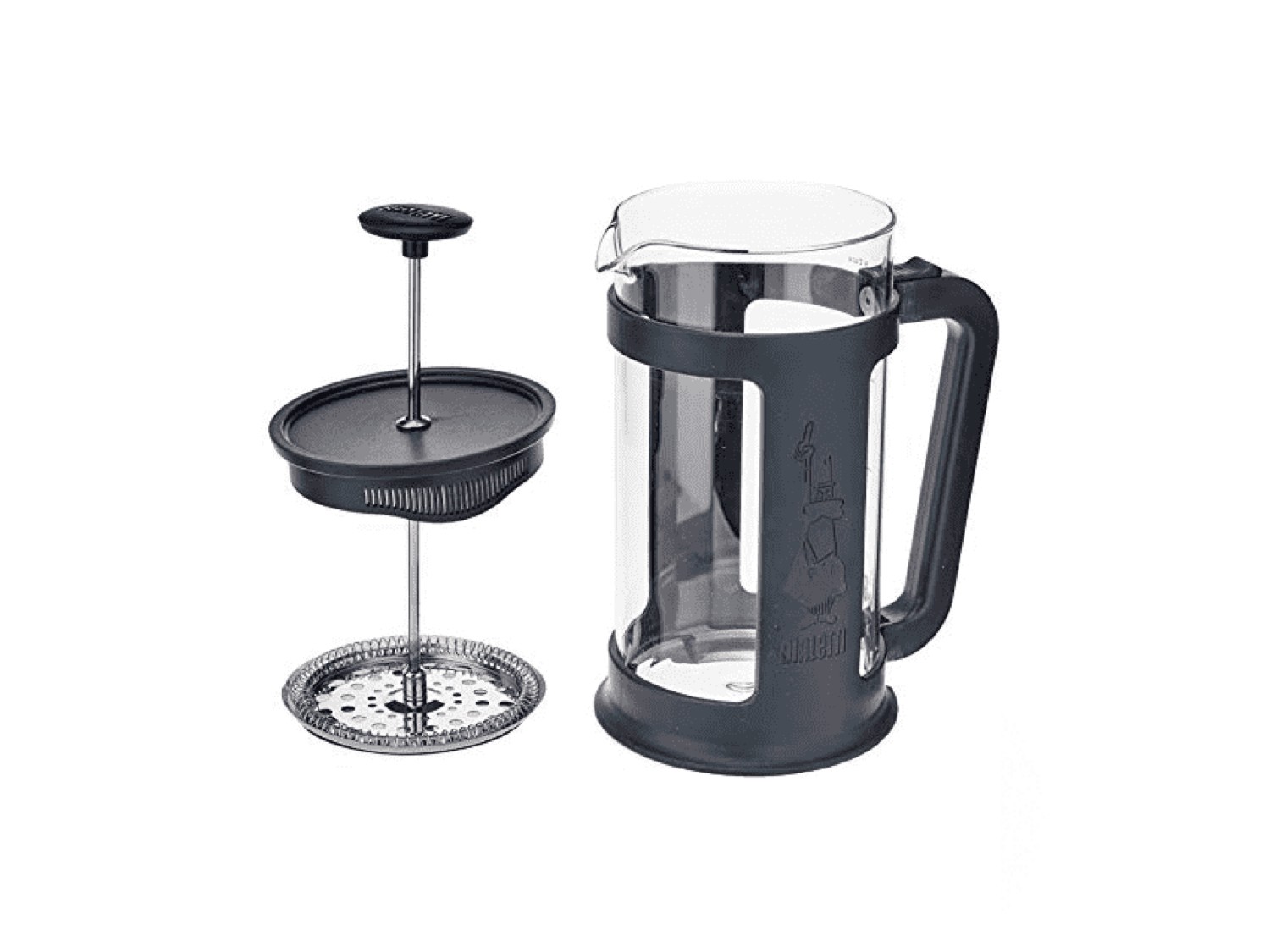 Coffeeandjoy prensa francesa smart preta bialetti