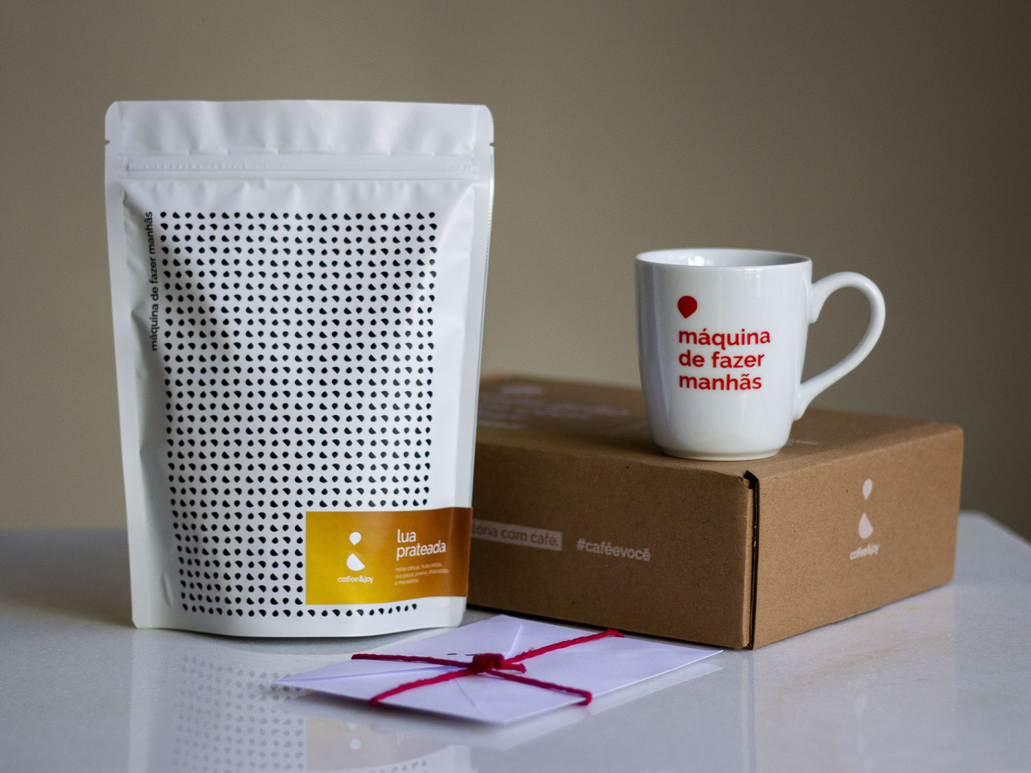 Coffeeandjoy kit cafe com caneca
