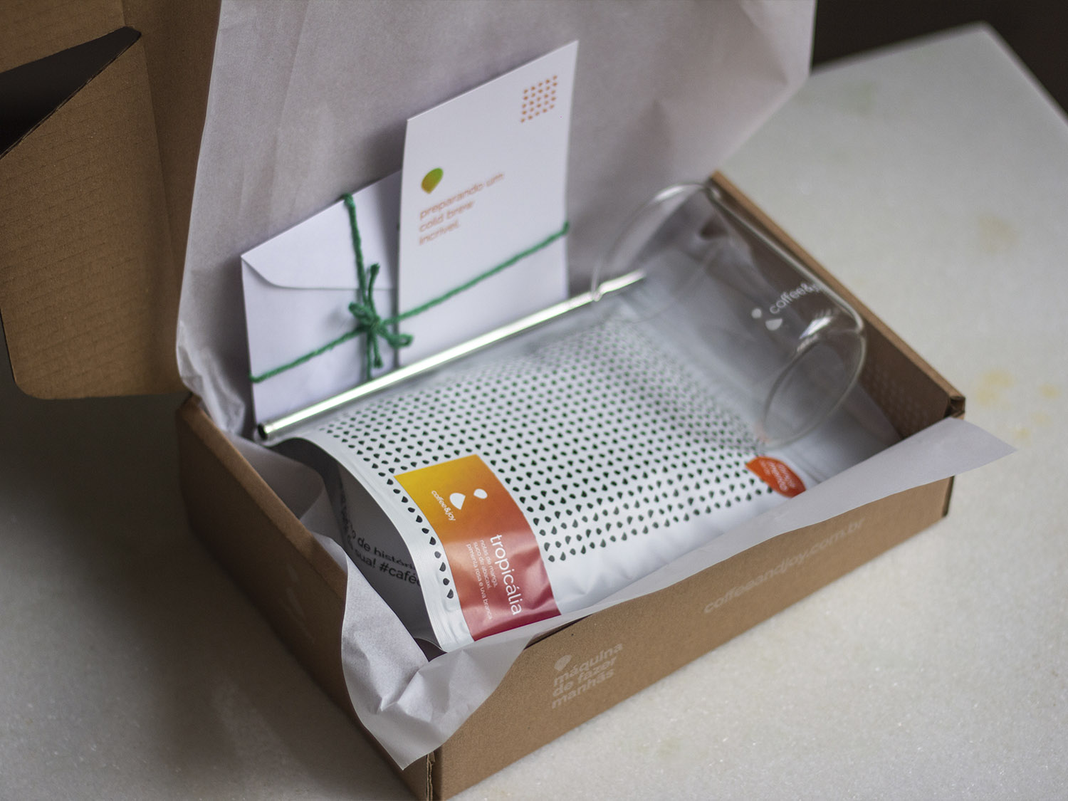 Coffeeandjoy kit para cafe gelado